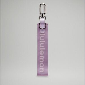 Never Lost Lululemon Keychain